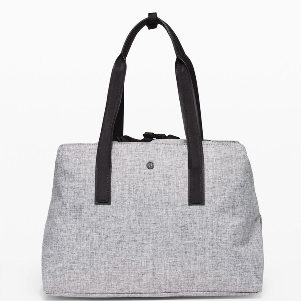 Lululemon Athletica Heathered Gray Duffel Bag